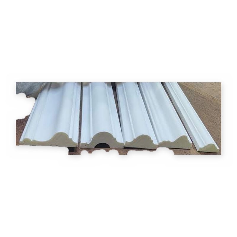 White mouldings