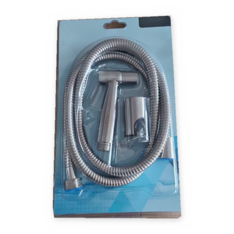 Nickel bidet spray, boxed